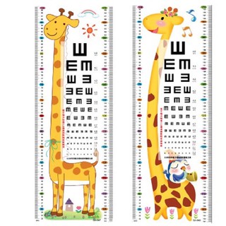 Decal dán tường 70cm đo chiều cao cho bé thước đo chiều cao dán tường