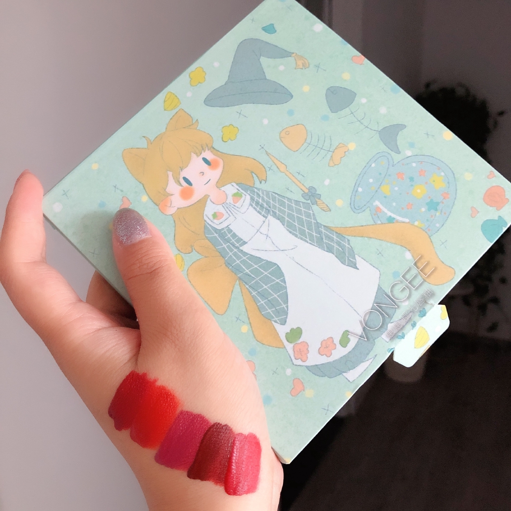 (Set 5) Son môi nhung mịn mượt kháng nước lâu trôi VONGEE | BigBuy360 - bigbuy360.vn