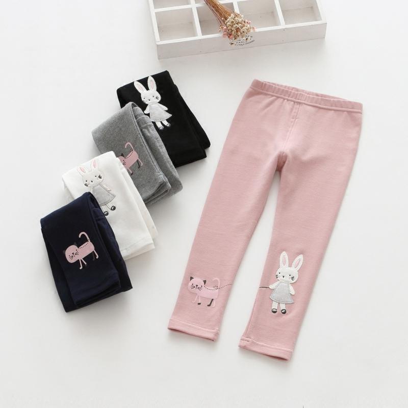 Mùa xuân và mùa thu New Hàn thỏ Quần búp bê Leggins children Hè Capris