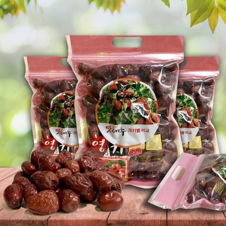 Táo Tàu Đỏ Sấy Khô gói 500g