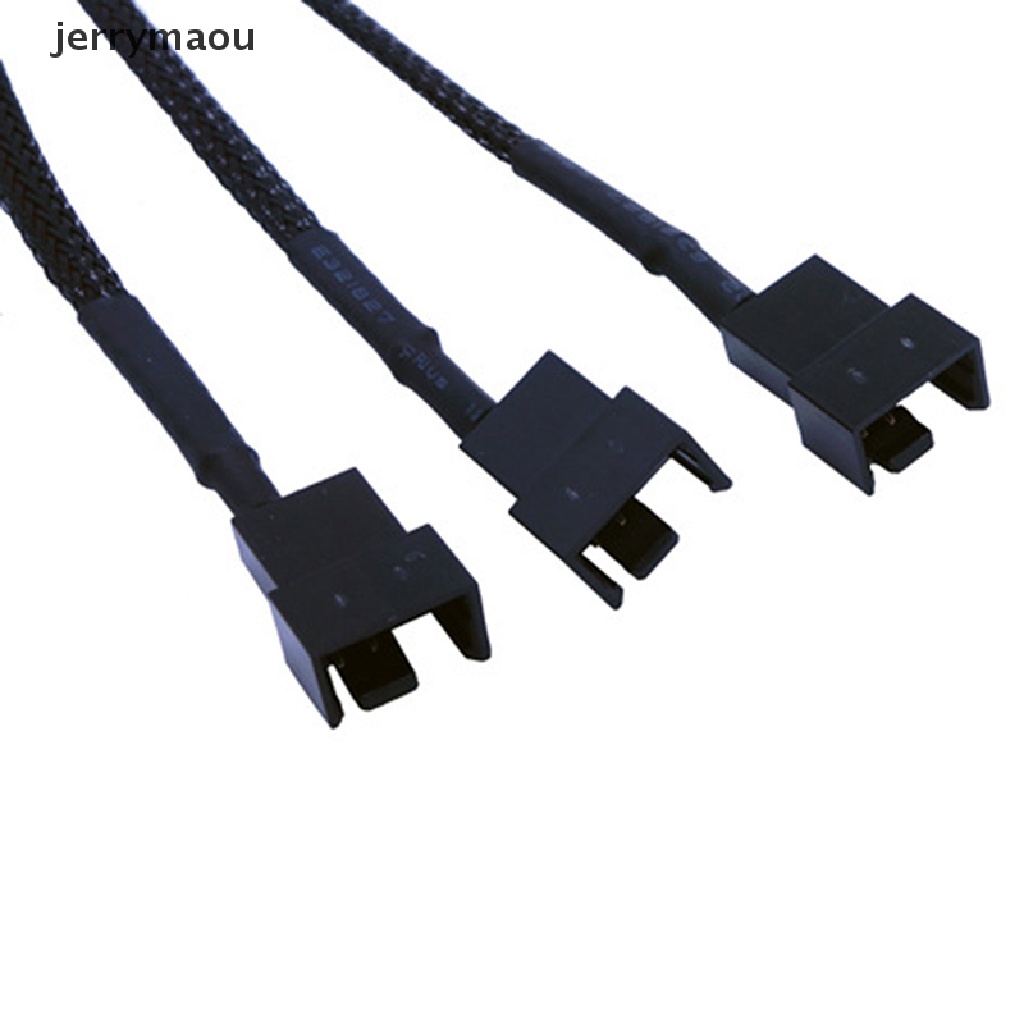 Cáp Chia Nguồn Quạt Máy Tính 12V Sang 3 Chiều 3Pin / 4Pin Bằng Đồng