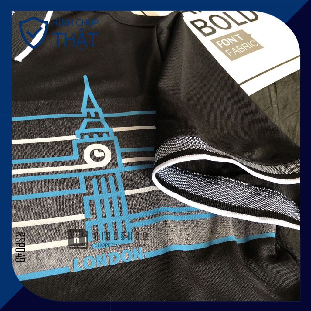 (Size lớn 90kg) Áo Thun Polo Nam Có Cổ, Tay Ngắn LD103 - Chất Liệu Cotton Lạnh Cao Cấp, Form Suông Thoải Mái | BigBuy360 - bigbuy360.vn