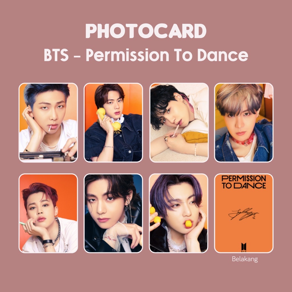 7 card B.T.S P.T.D