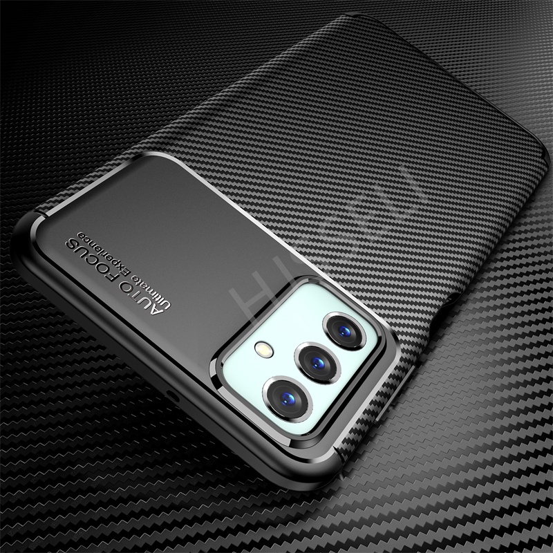 Ốp Điện Thoại TPU Dẻo Sợi Carbon Cho Samsung Galaxy M23 5G Samsung Galaxy A23 A33 A53 A75 A03 Core A03s