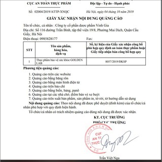 Golden lab men vi sinh