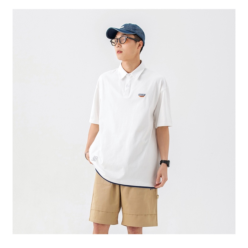 Áo polo Unisex  Dreamy, cổ bẻ vải cá sấu cotton cao cấp xuất xịn chuẩn form logo thêu – MayLinh shop