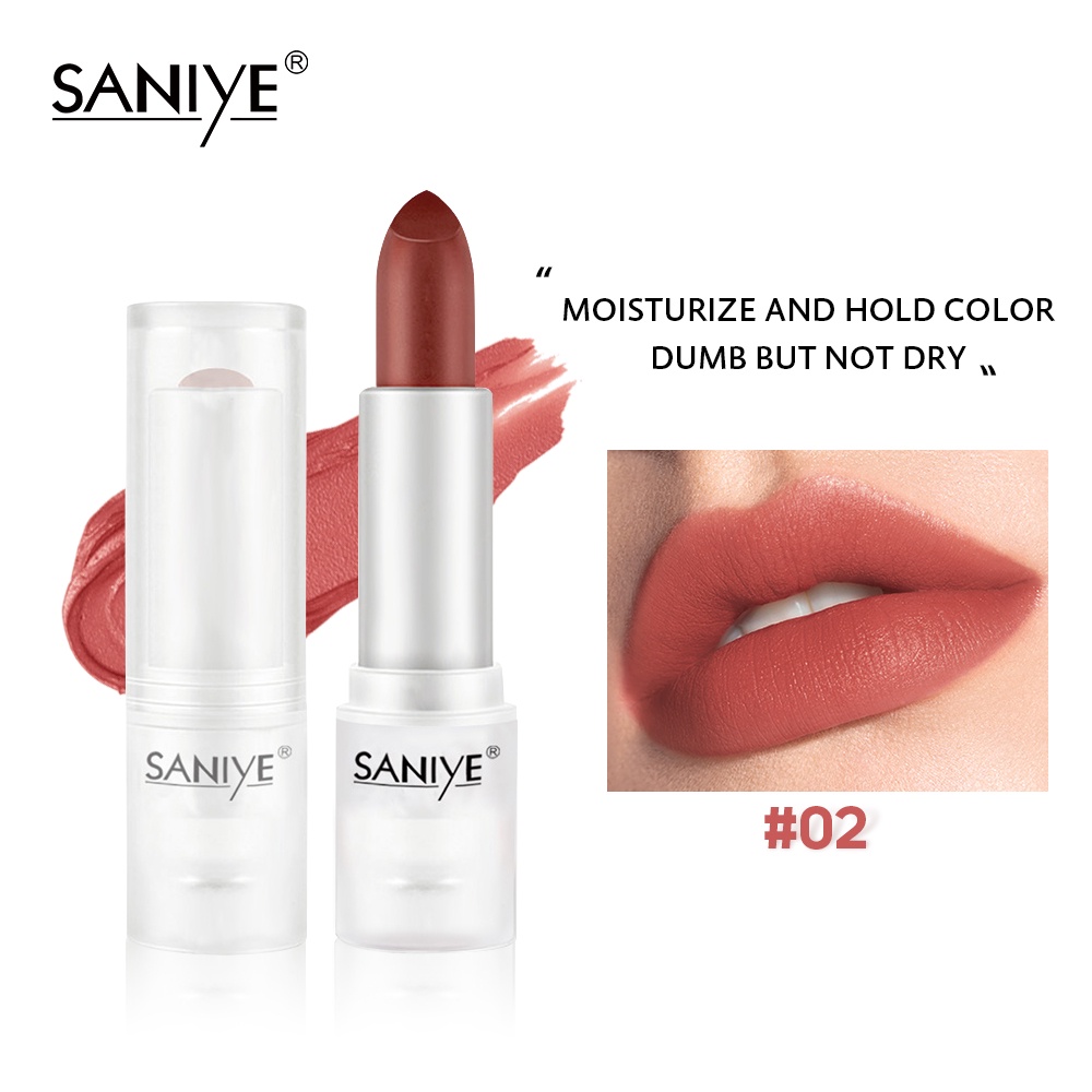 Son Lì SANIYE K2000 3.6g Chống Thấm Nước 6 Màu Tùy Chọn