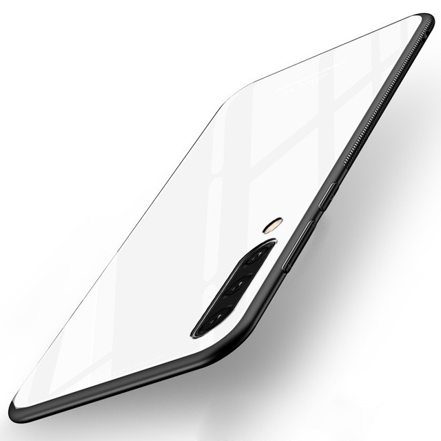 Ốp lưng mặt kính bóng cho điện thoại Samsung Galaxy A70 A50 A50S A30S A20 A30 A10 M30 M20