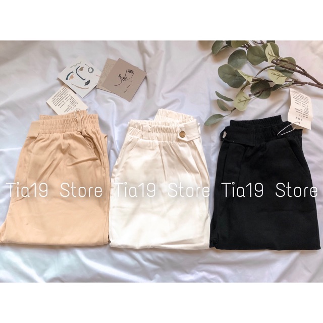 QUẦN BAGGY KAKI ULZZANG LOẠI 1 ( ẢNH THẬT)