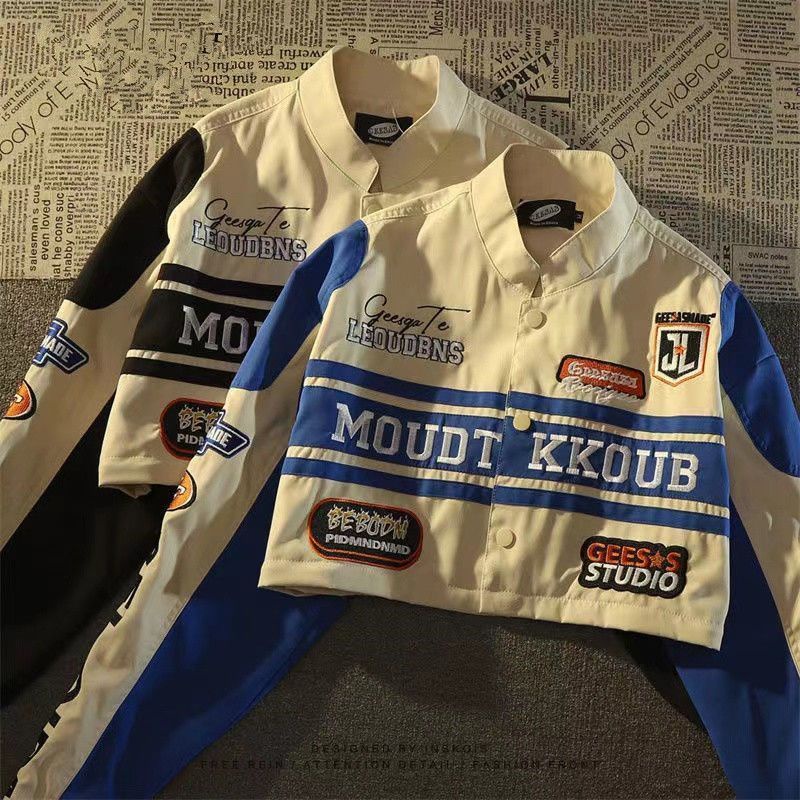Áo Khoác Bóng Chày Kiểu Hồng Kông Retro Thời Trang Xuân Thu Cho Nam