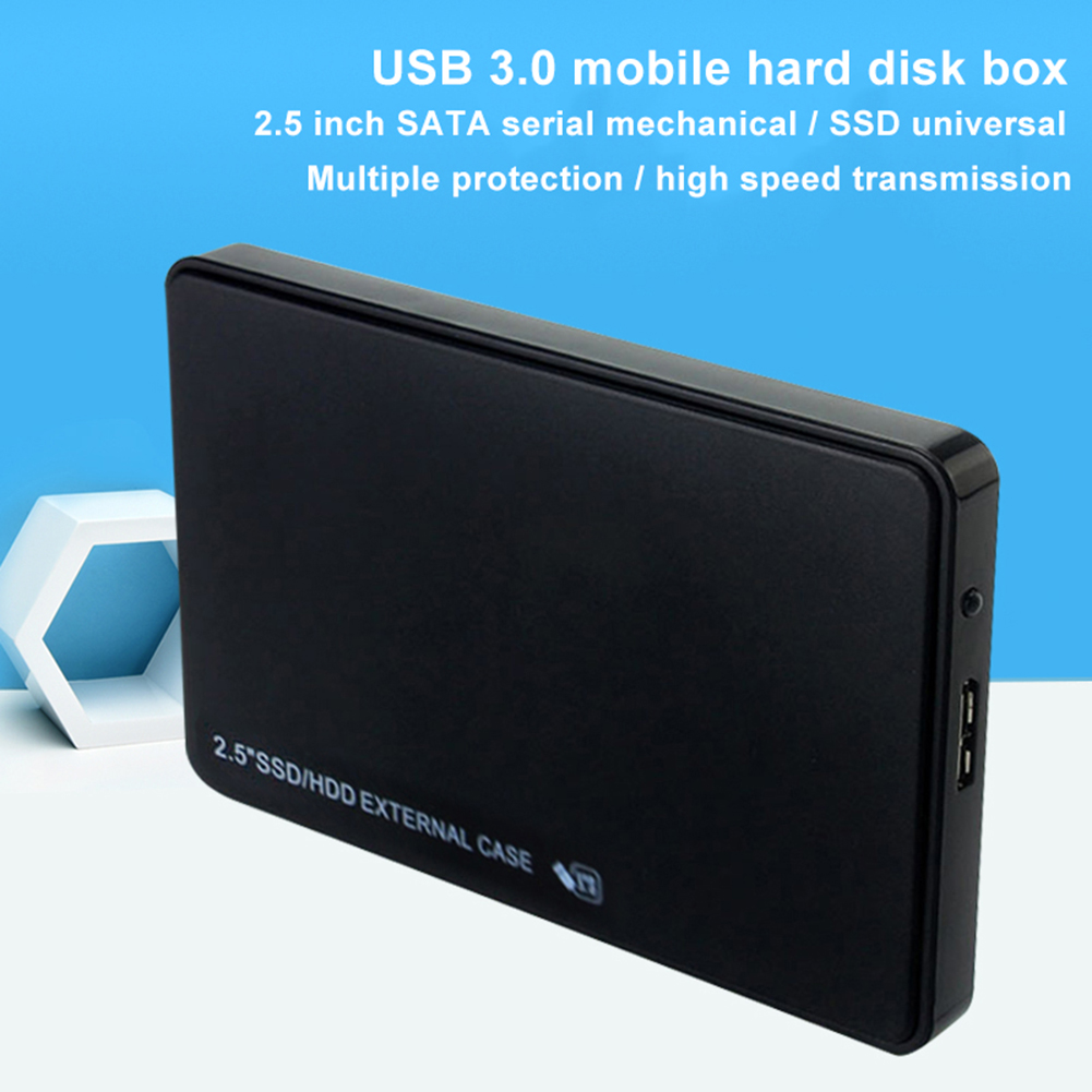 Hộp Đựng Ổ Cứng Ngoài Ms Usb 3.0 / 2.0 2.5inch Sata Hdd Ssd