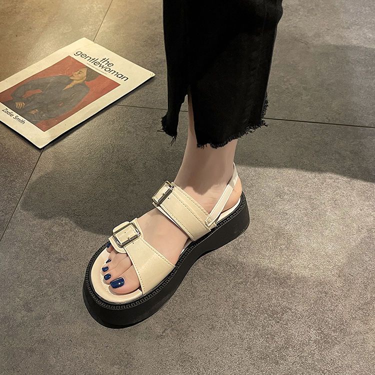 Sandal Đế Dày Thiết Kế Mới Thời Trang Dành Cho Mùa Hè