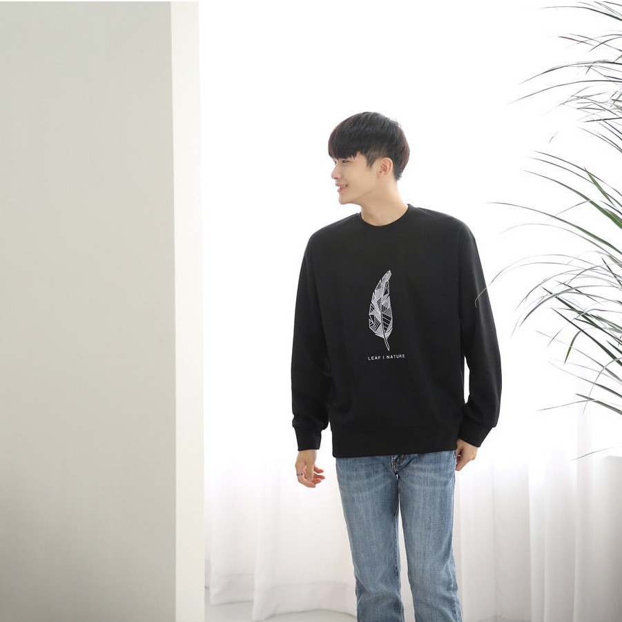 💥FREESHIP💥 Áo Sweater Nam Nữ Unisex LEAF I NATURE phong cách Hàn Quốc cá tính, Chất nỉ nhung dày -Tặng vòng tay | BigBuy360 - bigbuy360.vn