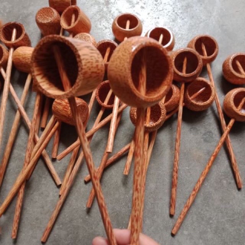 Gáo Dừa Múc Rượu Gỗ Dừa Bến Tre