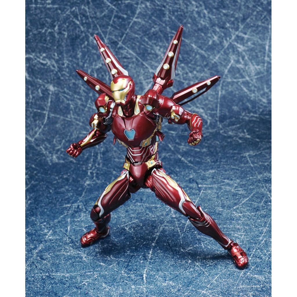 Mô hình SHF Iron Man Mark 50 Nano Weapon set 2 Avengers Endgame 16cm Bandai - (BL)