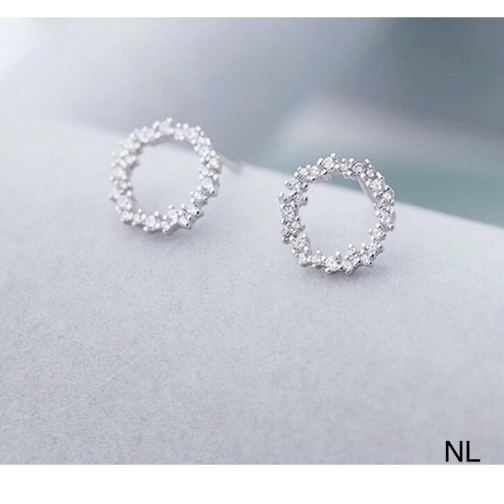 Bông tai nữ huyền thoại biển xanh chuẩn bạc ta sang chảnh - Kho sỉ bạc Nhất Linh