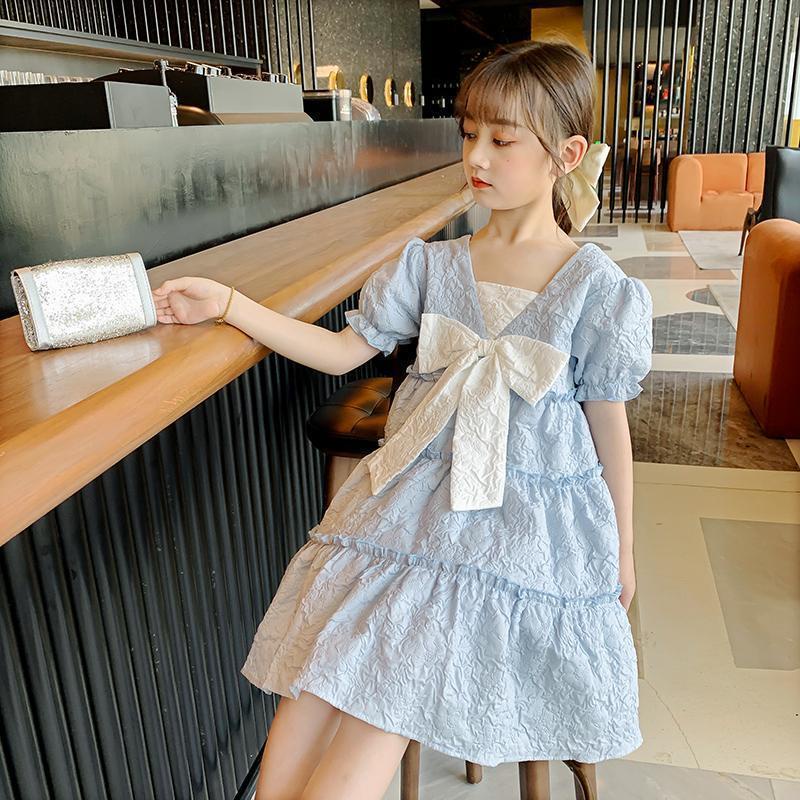 Đầm Thời Trang Mới 2022 Phong Cách Preppy Cho Bé Gái