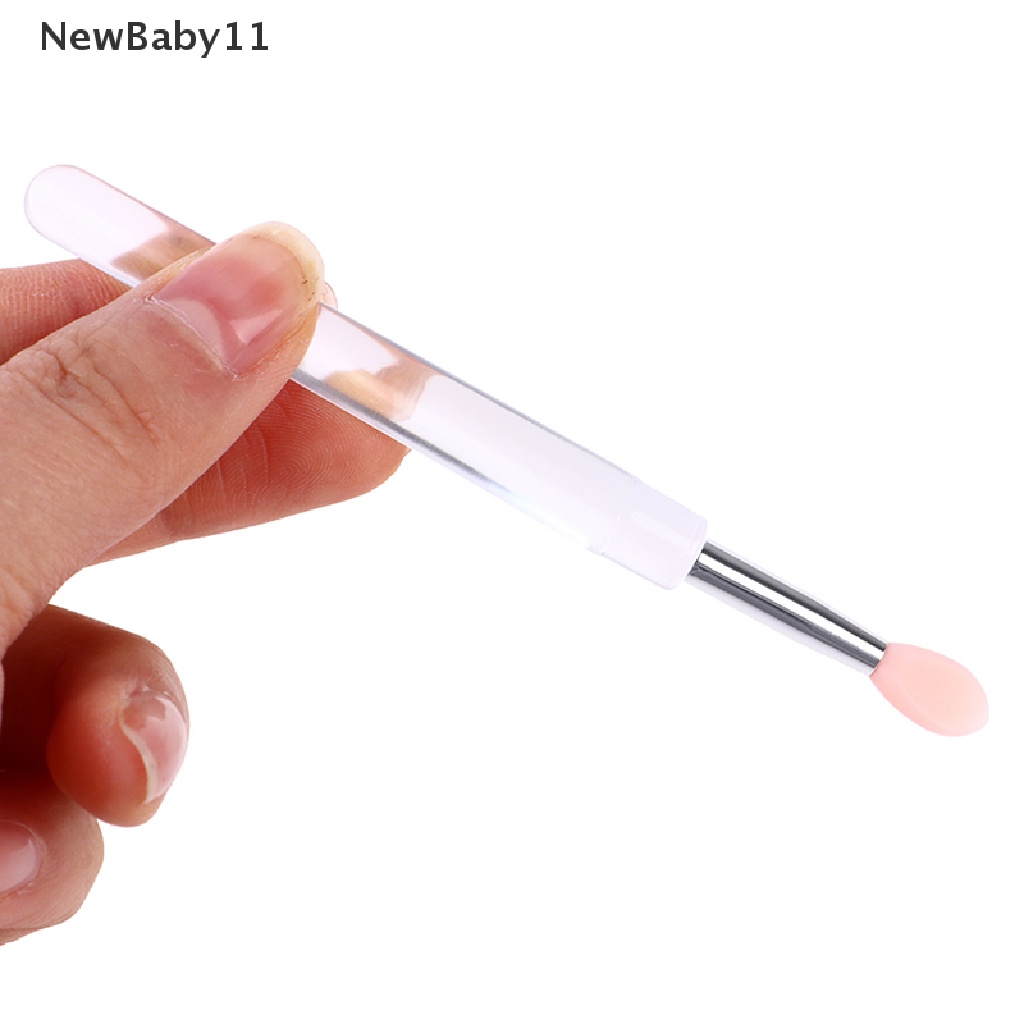 Cọ silicone trang điểm mắt môi đa năng tiện dụng