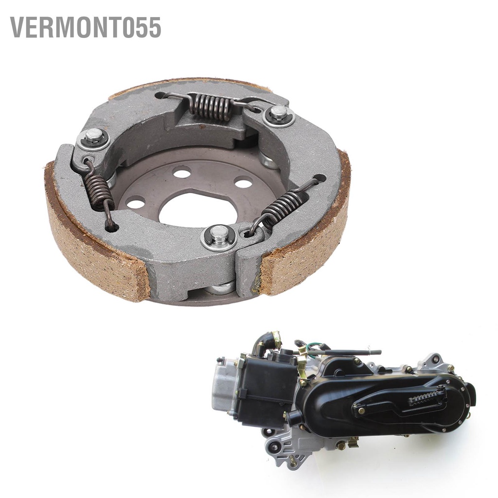 Có thể bán buôn Bộ ly hợp bánh xe máy 3 ma sát Thay thế cho động cơ GY6‑50 / 60 80CC Vermont055 Hàng giao ngay