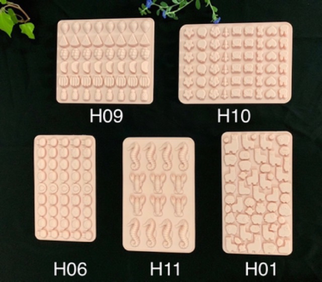 Khuôn silicon làm kẹo chip chip