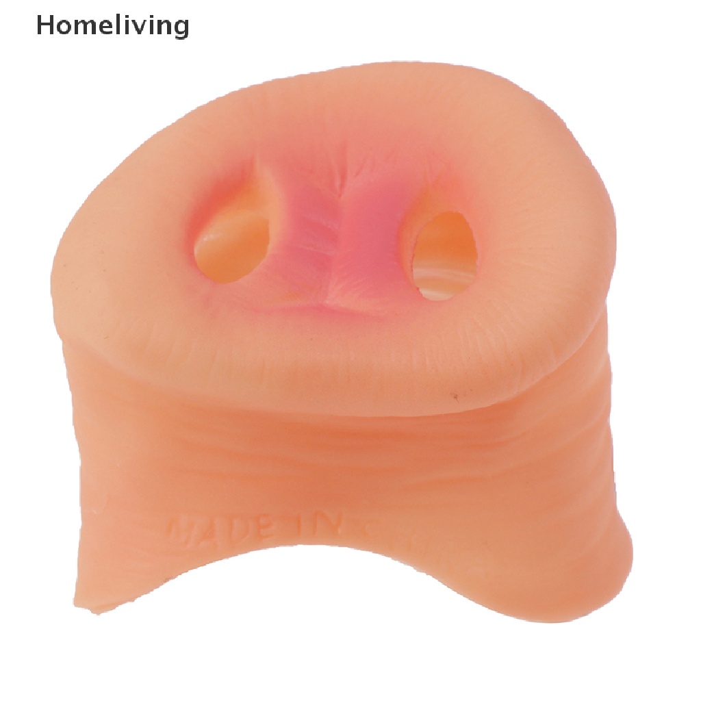 Mặt Nạ Mũi Chú Heo Bằng Cao Su Dễ Thương Dùng Hóa Trang Halloween
