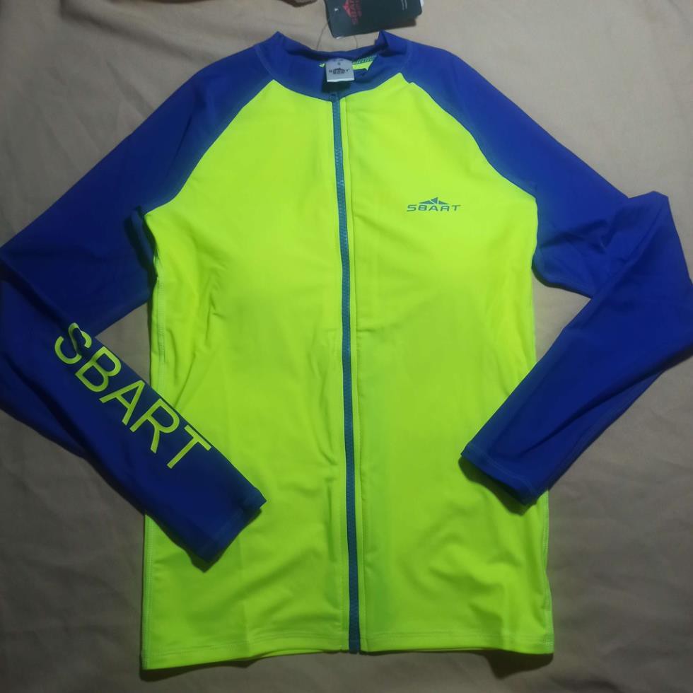 Áo bơi nữ dài tay kéo khóa thun lạnh có đệm hàng cao cấp ་ | BigBuy360 - bigbuy360.vn