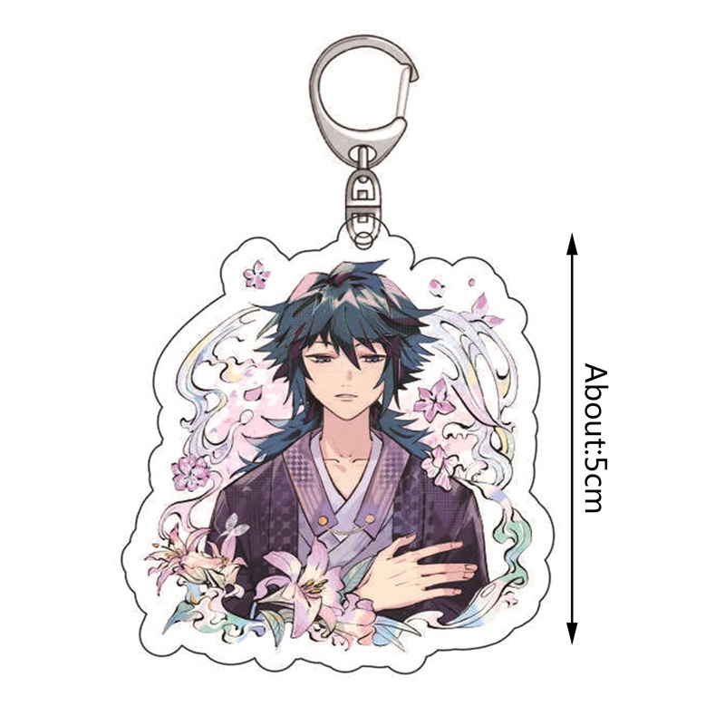 Móc khóa hình nhân vật hoạt hình Tanjirou Inosuke trong Demon Slayer