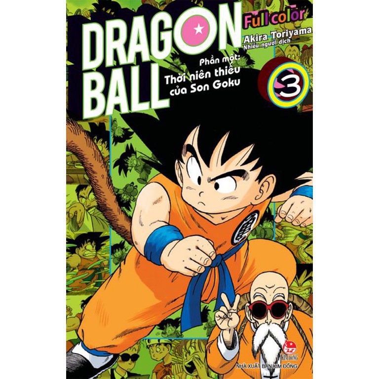 Truyện tranh- Dragon ball fullcolor: Thời niên thiếu của Son Goku (phần 1) (đủ từ 1-mới nhất)-NXB Kim Đồng