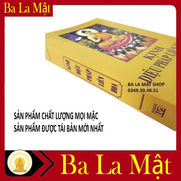 Sách - Kinh Diệu Pháp Liên Hoa Trọn Bộ Bìa Giấy