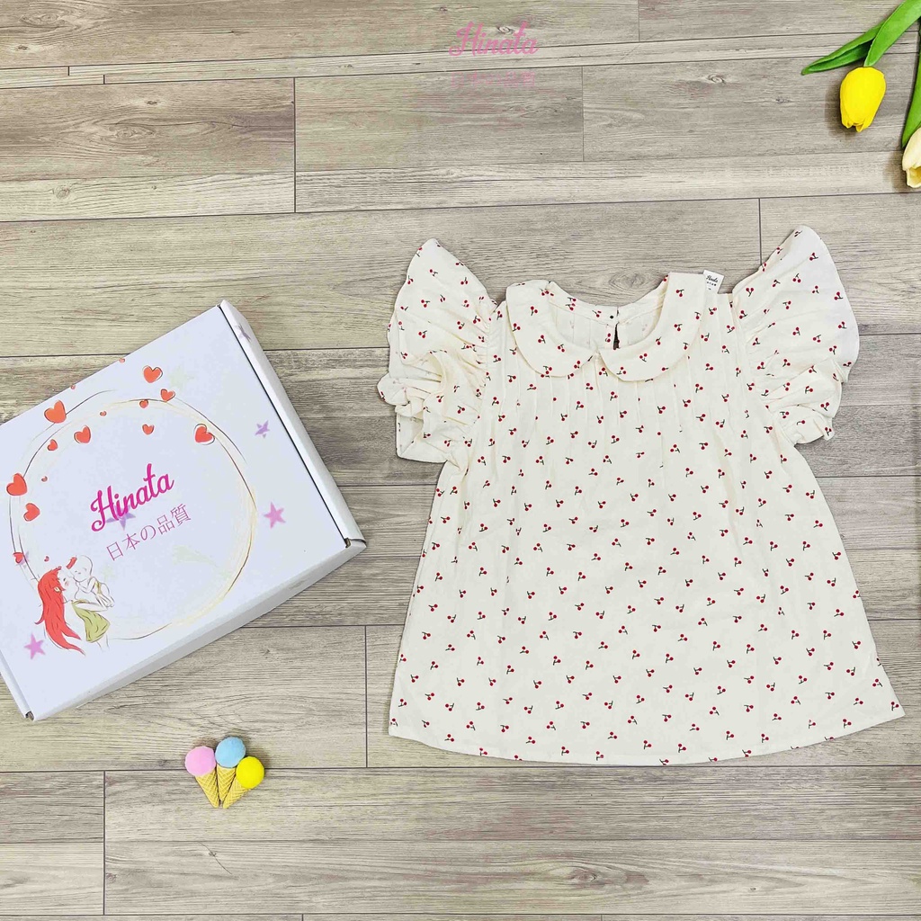 Combo 5 Váy xòe Muslin bé gái BF59