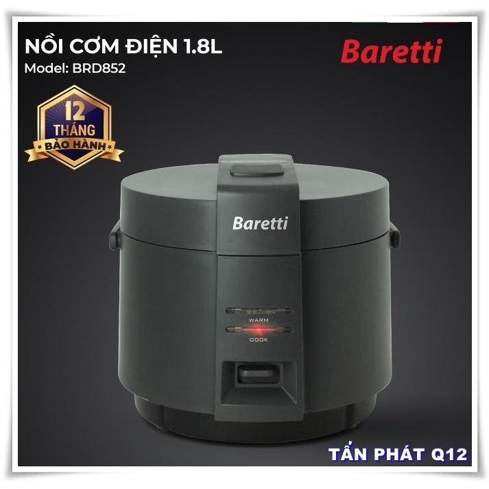 NỒI CƠM ĐIỆN BERATTI BRD852