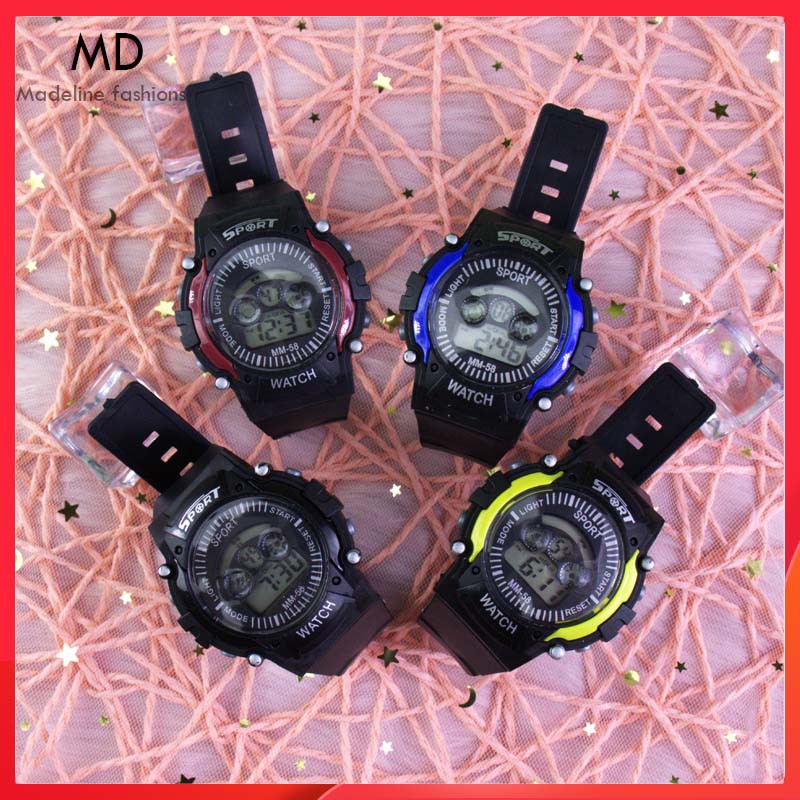 Đồng hồ điện tử nam nữ Sport SP015 thể thao cá tính, đầy đủ chức năng, đèn led cực đẹp, giá siêu rẻ