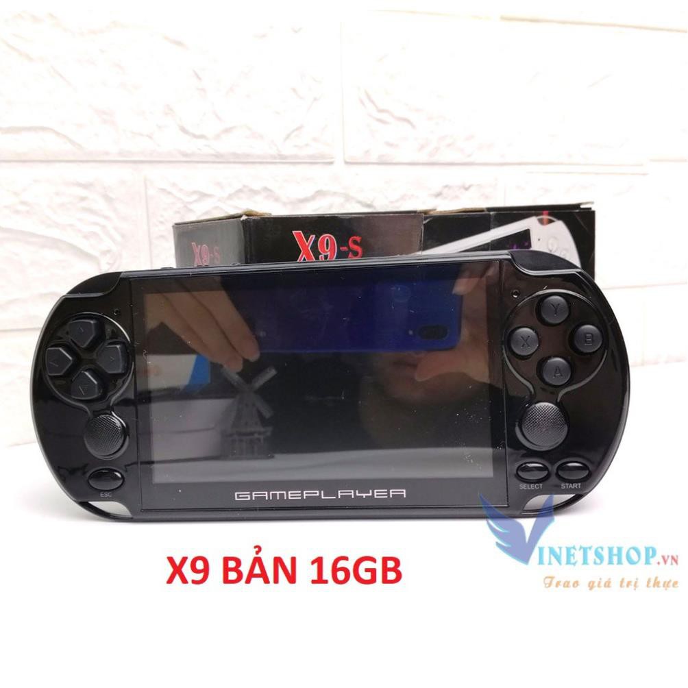 Freeship 50k Máy Chơi Game Cầm Tay đa năng PSP X9 và X12(MÀU ĐEN) BẢN 8GB VÀ 16GB