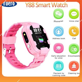 ✅GIÁ RẺ✅ Đồng Hồ Thông Minh Trẻ Em Y88 WIFI + Chống Nước Chụp Ảnh Nghe Gọi + Bh 12 tháng