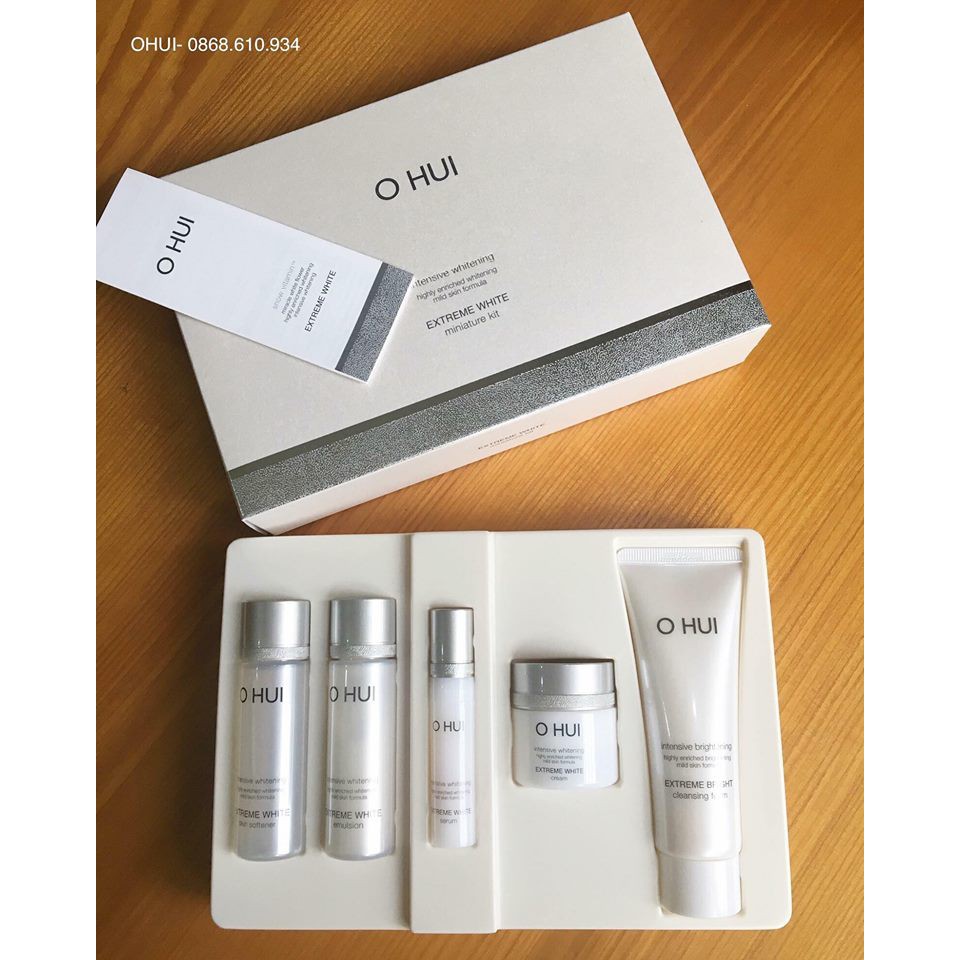 Set Extreme white 5 pcs dưỡng trắng