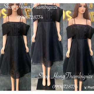 Đầm công chúa rớt vai bigsize
