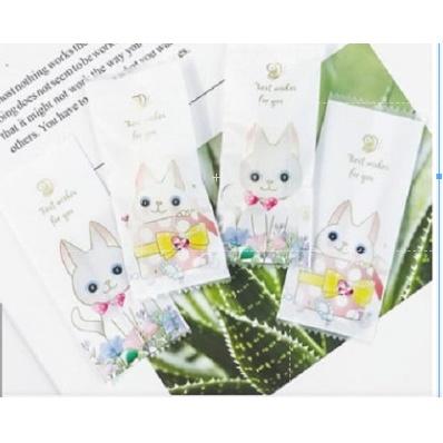 Túi đựng kẹo nougat 4x9cm 200 cái (có nhiều mẫu)