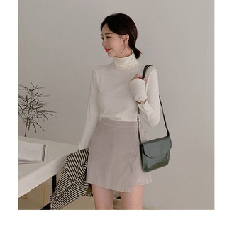CHÂN VÁY BASIC VẠT CHÉO DỄ PHỐI ĐỒ