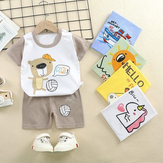 Quần áo trẻ em hàn quốc  in hình dễ thương cho bé trai ​bé gái sAZH