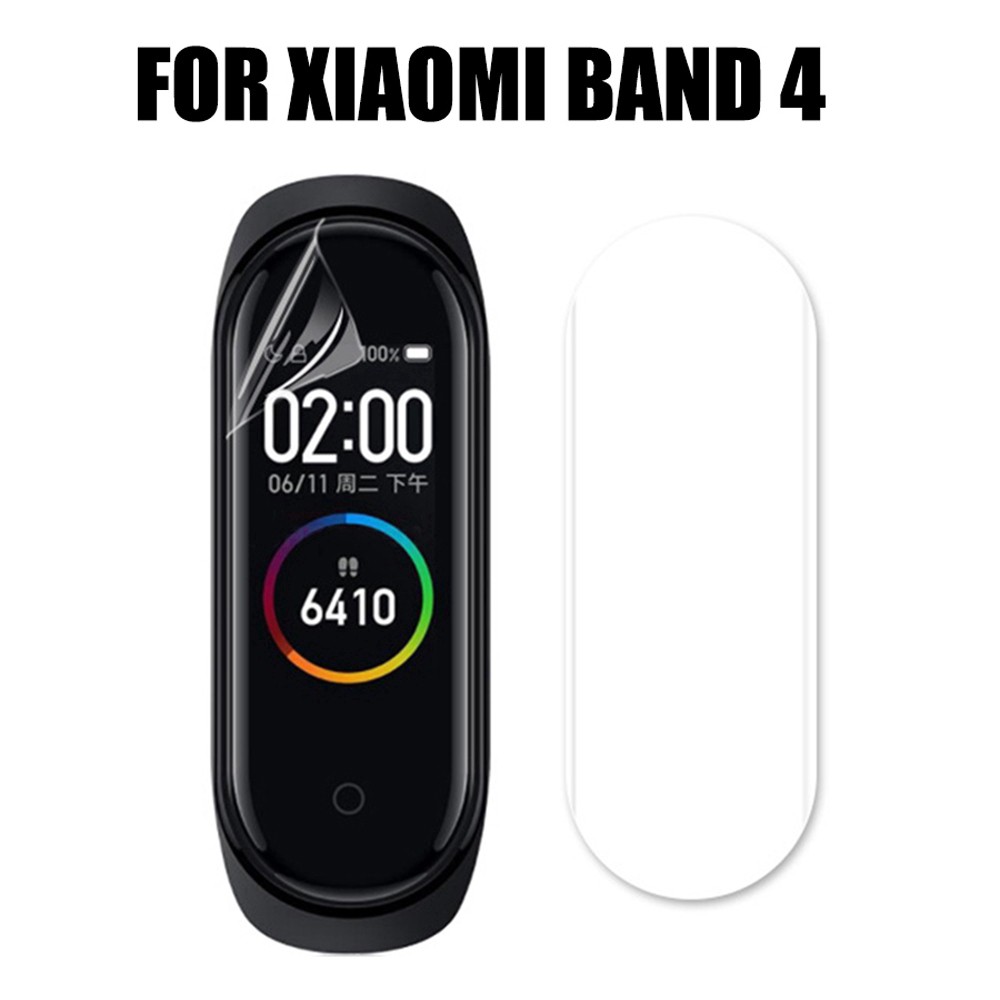 For Set 1/3/5 miếng dán cường lực dành cho vòng tay thông minh Xiaomi Mi Band 4