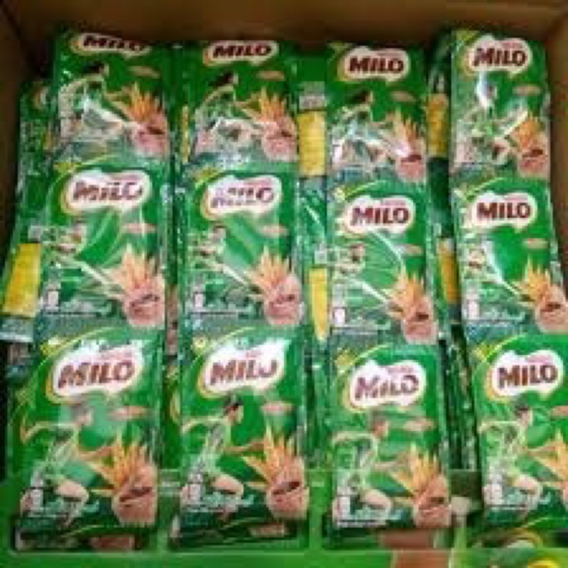 sữa bột milo dây(10 gói* 22gam) date mới-2022