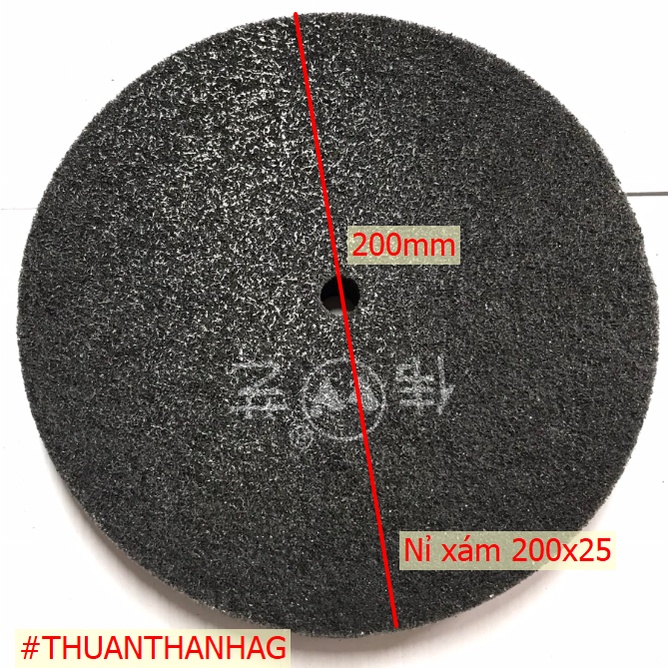 Bánh nỉ xám đánh bóng, tạo xước độ dày 25mm. Đĩa đánh bóng, Xốp đánh bóng, Đĩa xốp đánh bóng, Phớt