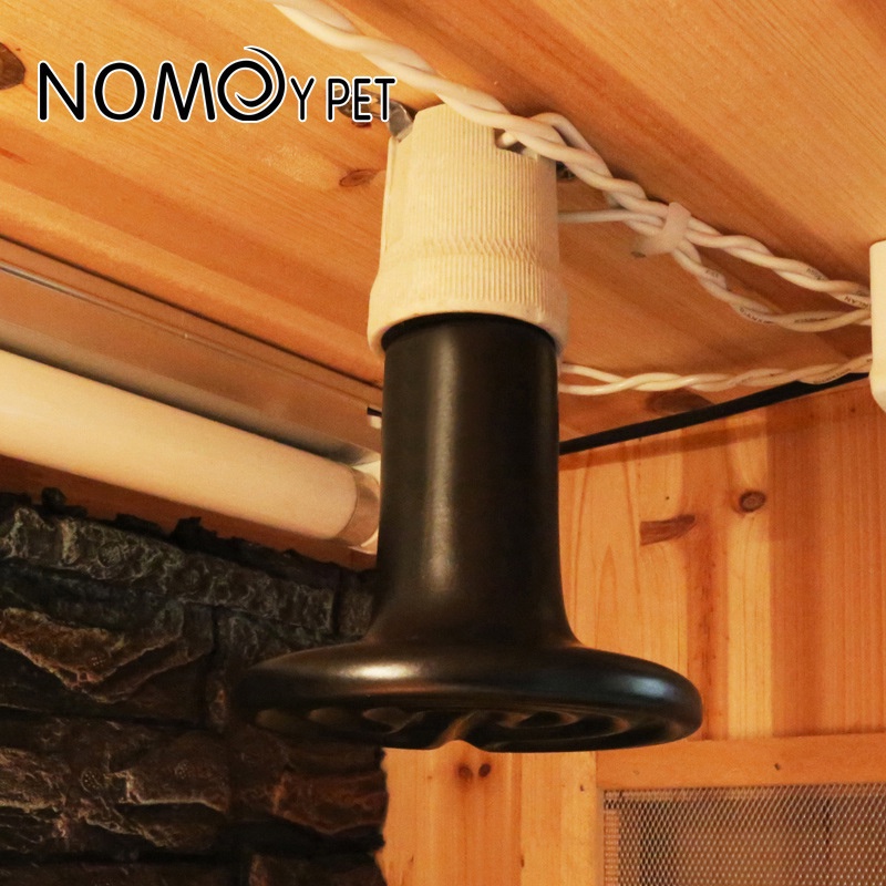 [hot sale]Đèn Sưởi Gốm Nomo  Sưởi Ấm Bò Sát Sưởi Ấm Thú Cưng Rùa Rắn Thằn Lằn Sưởi Ấm Đèn Cách Nhiệt Chăn Nuôi Bò Th