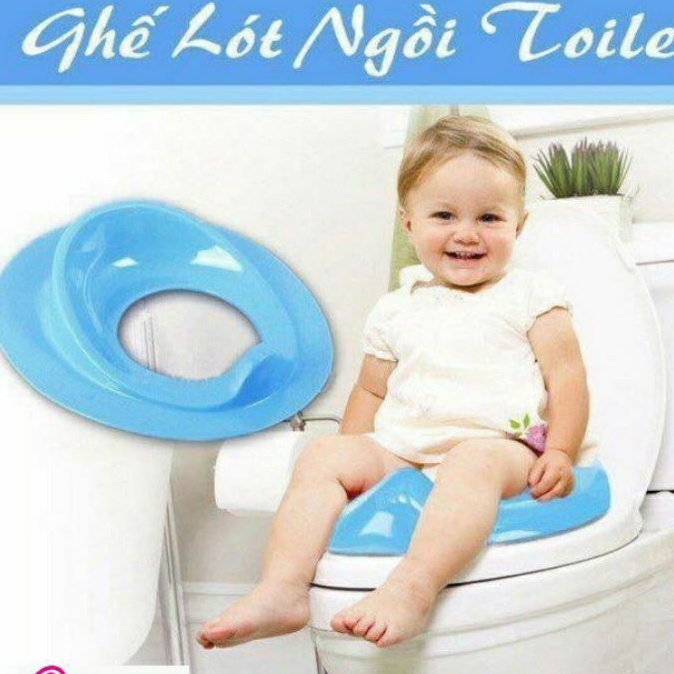 Tấm Lót Thu Nhỏ Bồn Cầu Cho Bé