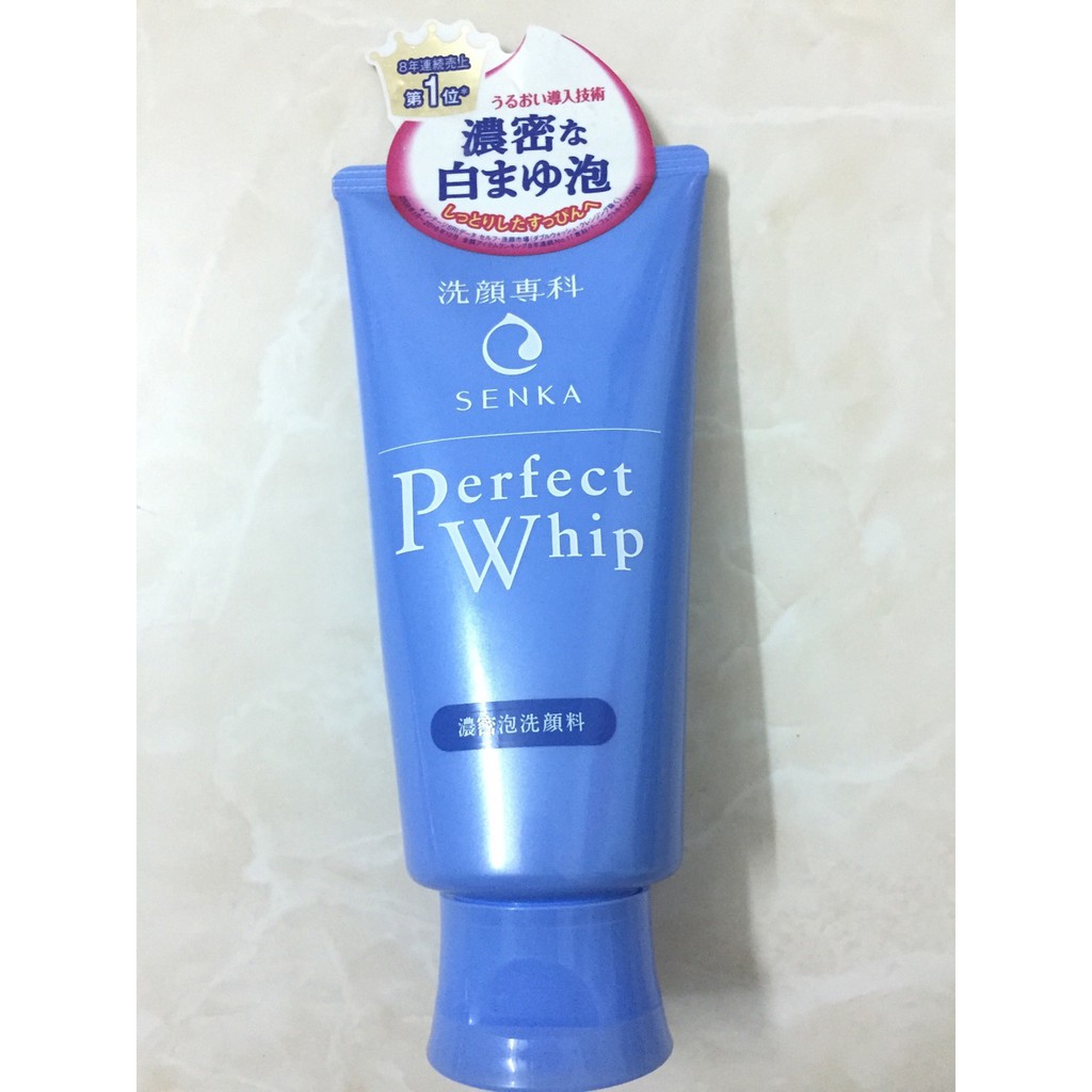 Sữa rửa mặt Senka Perfect Whip 120g - hàng nội địa Nhật