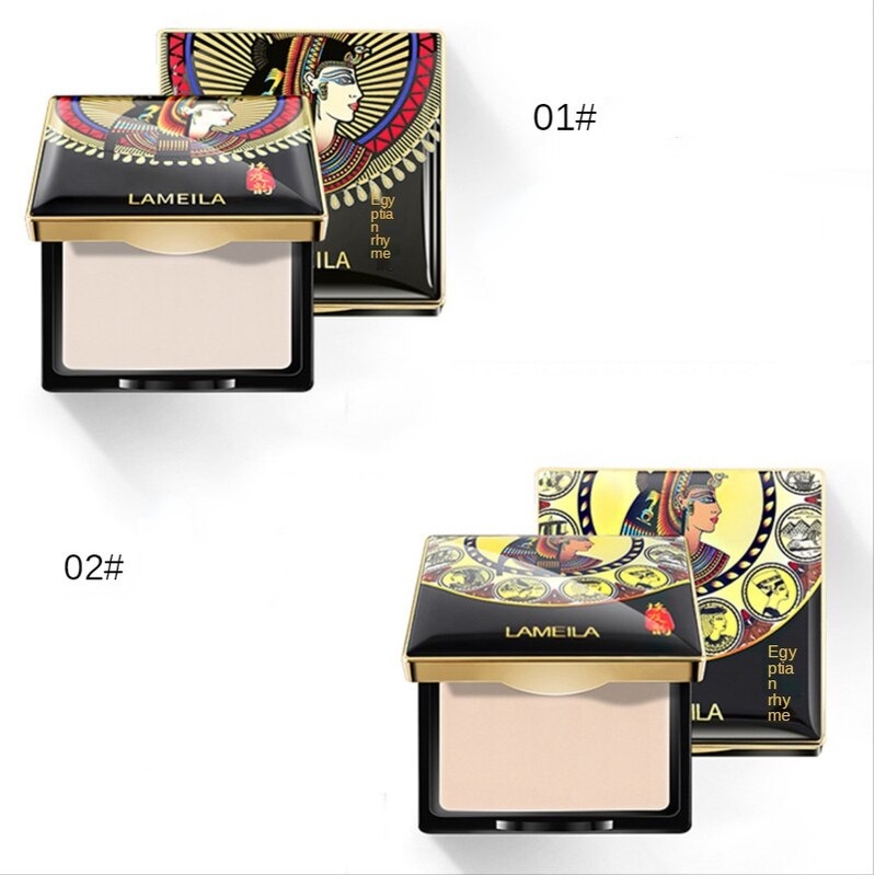 Phấn Phủ Ai Cập Che Khuyết Điểm Kiềm Dầu Chống Nước Chống Mồ Hôi Không Cần Trang Điểm