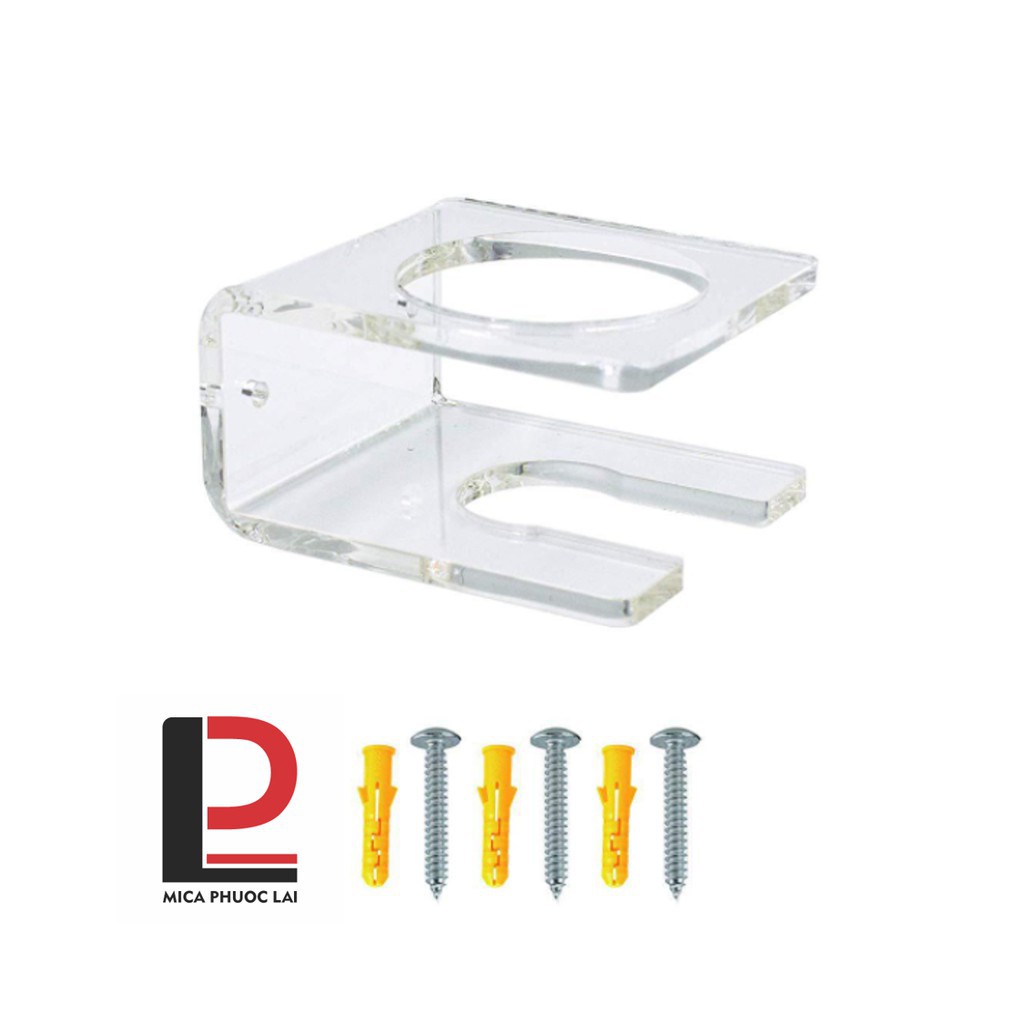 Giá để dụng cụ bóng chày treo tường acrylic cao cấp