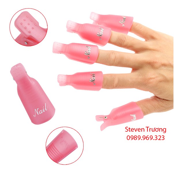 Bộ ủ tháo sơn Gel (bộ 10 móng)