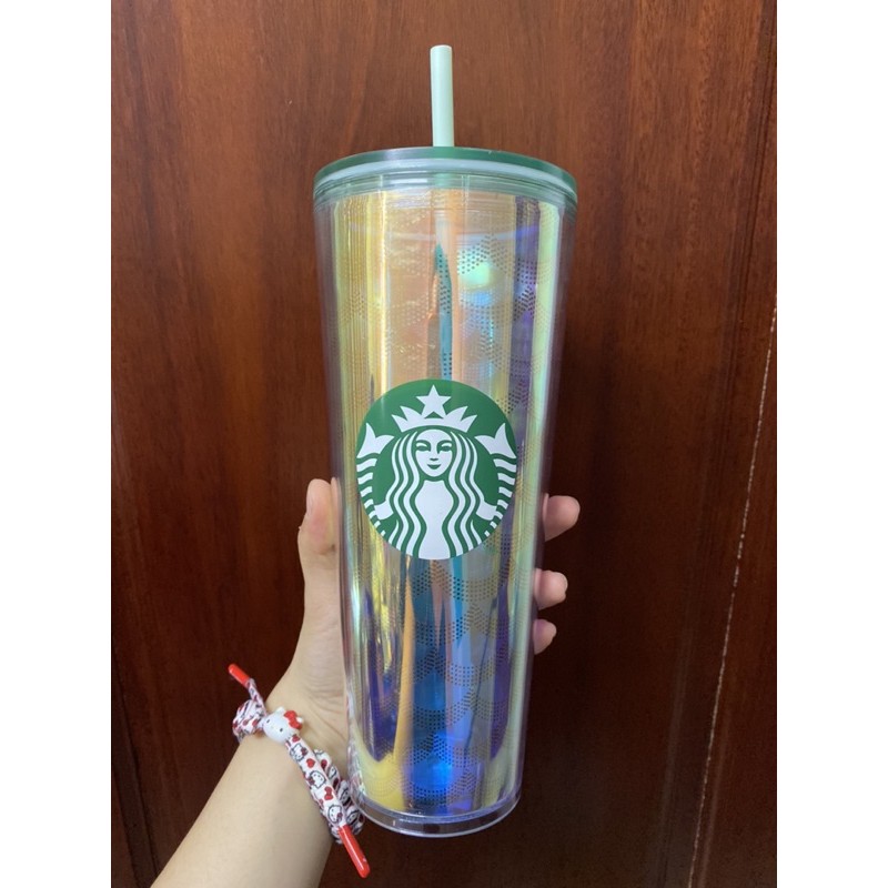 [TPHCM chọn NOW] Ly Starbucks reusable original cold cup size Venti nước lạnh tái sử dụng