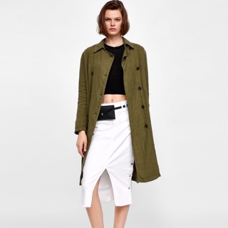 Áo khoác linen Zara